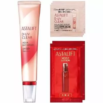astalift aqua day serum 30g spf50+pa++++ [official store limited bonus included] uv serum and makeup base d-uv clear moisture