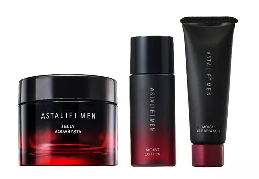 ASTALIFT MEN [Набор из мини-продуктов примерно на 2 недели] Jelly Aquarista (желеобразная сыворотка красоты) около 2 месяцев стоит (60г) + Лосьон мини около 14