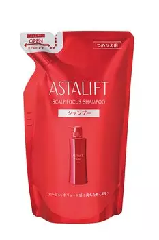Astalift Scalp Focus Шампунь без лаурилсульфата нановолосы (300 мл заправка) Некремниевый (содержит церамид человеческого типа)