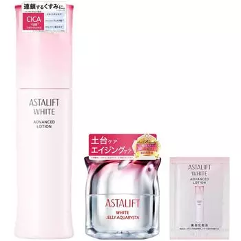 Astalift сыворотка White Jelly Aquarista поставка White Advanced Lotion Лосьон 2 поставка 1 упаковка образца лосьона включена [Предварительный лосьон]