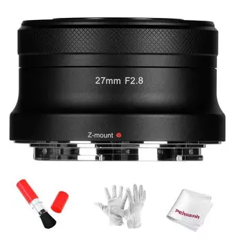AstrHori AF 27 мм с большой апертурой Nikon Z, деклик-апертурой, легкий объектив F2.8 APS-C, крепление, автофокус, кольцо, макросъемка 0,3 м, вес 165 г, (черный)