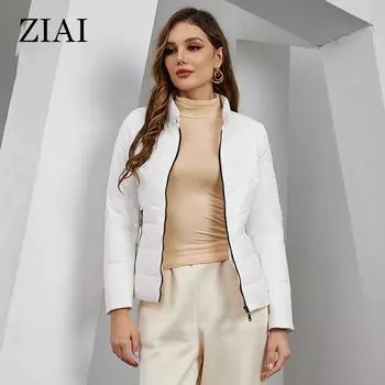 Astrid 2024, весенняя женская куртка, женская одежда, модная легкая стеганая парка с хлопковой подкладкой, короткие пальто, верхняя одежда ZM-30067 XS чёрный