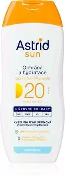 Astrid Sun Sun Milk Spf 20 TU прозрачный