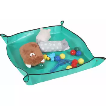 astro cleaning mat green 100 x 100cm waterproof toy cleaning play mat lego mat indoor/outdoor toy mat toy storage child tray folding 505-05