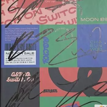 Astro Switch On Signed Album + Handwritten Message