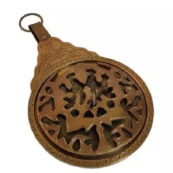 Астролябия Глобус Морской Навигационный Астрологический Календарь Реплика Красивая Ручная Гравировка Арабский 21.59 см