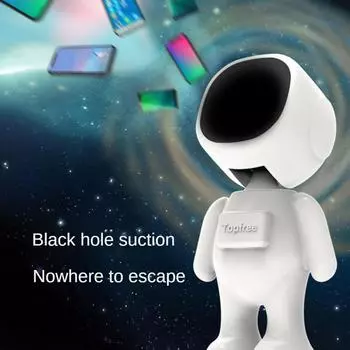 Astronaut Magnet Magnetic Astronaut Design Instrument Panel Mobile Phone Car Holder Mobile Phone Holder Paste