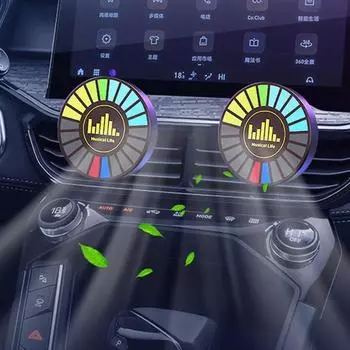 Astronaut Smart RGB Pickup Lights LED 3D Ambient Lamp APP Sound Control Music Rhythm Lights Air Freshener for Car