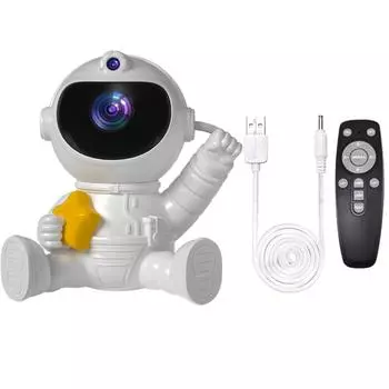 Астронавт Галактика Звездные ночные огни для спальни Романтическое окружающее освещение Креативный подарок with remote control