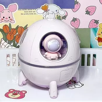 Астронавт Маленький Ароматный Тихий Настольный Популярный Воздухоосушающий USB Цветной Ночной Легко Идеально Подходит Для Спальни и Фиолетовый Увлажнитель, Диффузор, Увлажнитель,