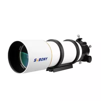 Астрономический телескоп SVBONY SV48P с 90-миллиметровой линзой, рефракторным телескопом OTA, фокусным расстоянием 500 мм, двухскоростным фокусером FMC RAP, углом вращения