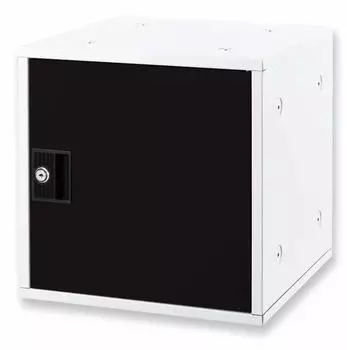Asuka Mini Locker Assembly Type Box Совместимость с обувью SB800BK Штабелируемая полка для обуви Черная 350 x 350 x 350 мм