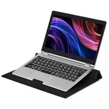 Asuka Mobile PC Stand DSK06 Desktop Tablet Laptop Tablet with Desk Mat Slanted Black чёрный