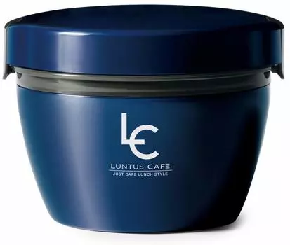 Asvel Lantus Cafe Bowl Lunch Jar 620ml Navy A3248 Thermal/Cold HLB-CD620