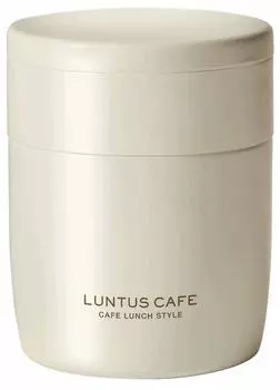 Asvel Lantus Stainless Steel Soup Bottle M Ivory SR300 A3218 Thermal/Cold (300ml)