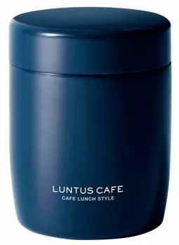 Asvel Lantus Stainless Steel Soup Bottle S Navy SR250 A3217 Thermal/Cold (250ml) синий