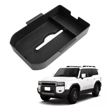 ASZSK Toyota Land Cruiser 250 Консольный ящик Land Cruiser Модельный ящик для хранения Апрель 2024 Текущий консольный лоток Land Cruiser 250 Series gdj250w Консольный ящик