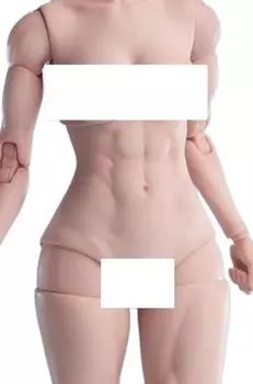 AT206 Женская сильная подвижная фигурка с мышцами, версия B, белая кожа [AC]Worldbox 1/6