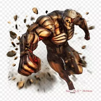 Атака Титанов 2 клипарт нашивки для одежды большие аниме патчи теплопередача виниловая наклейка железные переводные картинки для одежды