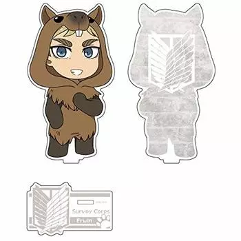 Атака титанов Анимарукко акриловая фигурка M Эрвин Сезон 3 Вер.