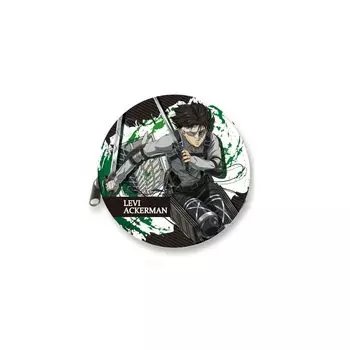 Атака титанов. Финальный сезон 5-й YG Levi Round Coin Кошелек
