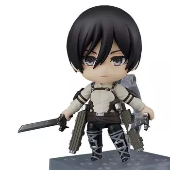 Атака титанов финальный сезон Микаса фигурка ПВХ Q версия фигурка мультяшный игровой персонаж модель статуэтка фигурка игрушка праздничный подарок креативный сувенир