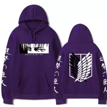 Атака титанов японская аниме-толстовка с капюшоном Shingeki No Kyojin Legion Hoodie Zipper Hoodie Coat Unisex Carnival Costume XXXL