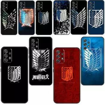 Атака титанов Shingeki no Kyojin для Samsung Galaxy A52 A72 A20e A21S A50 A70 A01 A11 A12 A42 A31 A41 A51 A71 A32 чехол для телефона Samsung A10
