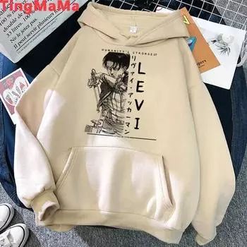 Атака Титанов Shingeki No Kyojin Titans Attack толстовки унисекс y2k эстетика 2021 плюс размер Харадзюку унисекс толстовки гранж унисекс толстовка L