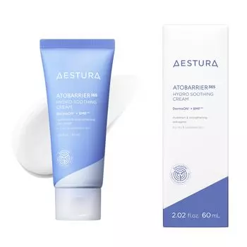 Atbarrier 365 Hydro Soothing Cream 60 мл Корейская косметика Увлажняющий уход за кожей Сухая кожа Гипоаллергенная дермакосметика [AESTURA] Без отдушек