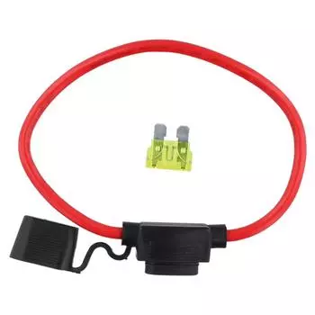 ATC Fuse Holder with 5/20/30/40/50 A ATC Blade Fuses Waterproof Car Blade Fuse for Car Truck Automotive Marine Industrial and RV 20A