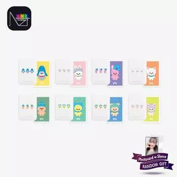 [ATE POP UP] КОШЕЛЕК С МАГНИТНОЙ КАРТОЙ Stray Kids Wolf Chan