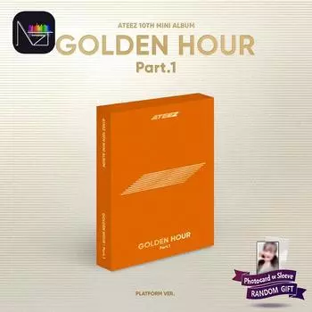 ATEEZ — 10-й мини-альбом GOLDEN HOUR : Часть 1 (Платформа вер.) 1PCS