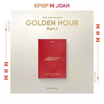 ATEEZ — 10-й мини-альбом [GOLDEN HOUR PART.1] (Альбом Poca, версия.)