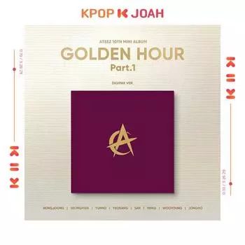 ATEEZ — 10-й мини-альбом [GOLDEN HOUR : ЧАСТЬ 1] (Digipack Ver.)