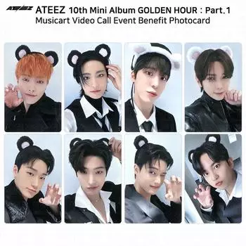 ATEEZ 10-й мини-альбом Golden Hour Part.1 Фотокарточка музыкального видеозвонка Yeosang