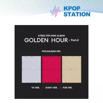 ATEEZ - 11-й EP [ЗОЛОТОЙ ЧАС : Часть 2] (ПОКААЛЬБУМ ВЕР.) [Случайная версия] RANDOM