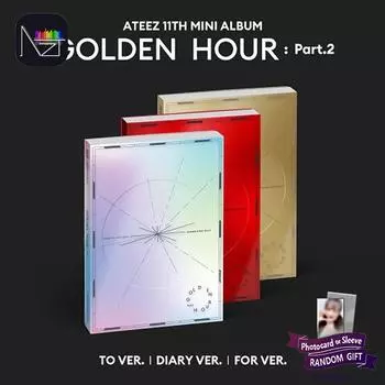 ATEEZ - 11-й мини-альбом GOLDEN HOUR : Часть 2 ПП DIARY ver. (Red)