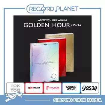 ATEEZ - 11-й мини-альбом [GOLDEN HOUR : Часть 2] [POB] Random (No Benefit)