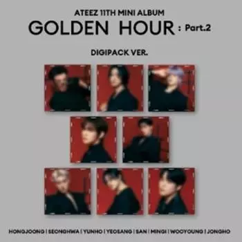 ATEEZ - 11th EP [GOLDEN HOUR Part.2] случайная версия Digipack - **предзаказ** дата релиза: 2024.11.15 0