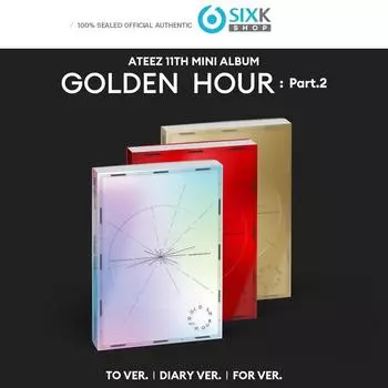 ATEEZ 11th EP [ЗОЛОТОЙ ЧАС : Часть 2] DIARY VER.