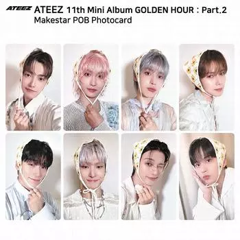 ATEEZ 11th Mini Album Golden Hour Part.2 POB Makestar Photocard Jongho