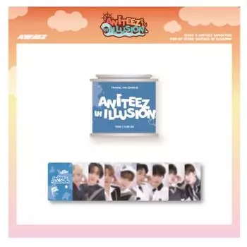 ATEEZ ANITEEZ IN ILLUSION Свеча в жестяной упаковке для путешествий