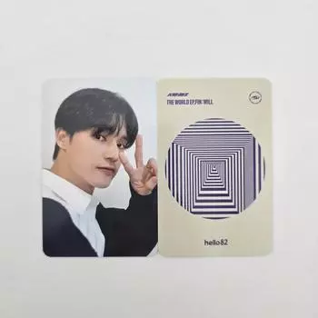 ATEEZ Bouncy La Предзаказный бонус Фансайн Уён Фока