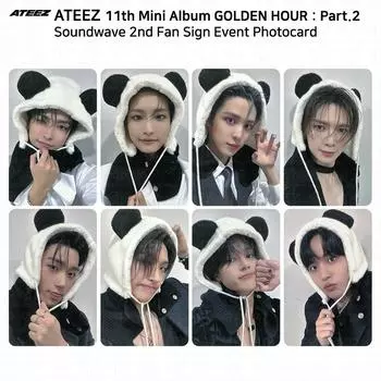 ATEEZ Golden Hour Часть 2 2-я фотокарточка мероприятия Fan Sign Soundwave Jongho