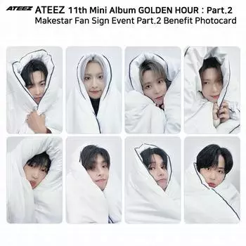 ATEEZ Golden Hour Часть 2 Makestar Meet & Call Event Часть 2 Благотворительная фотокарточка Jongho