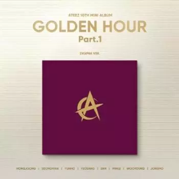 ATEEZ - mini 10th [GOLDEN HOUR Part.1] Digipak VER 0