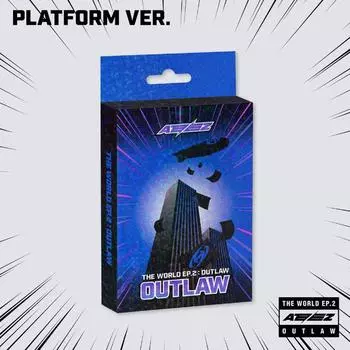 ATEEZ Мир EP.2: Альбомная платформа Outlaw вер. Random version 1ea