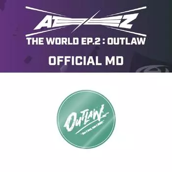 ATEEZ THE WORLD EP.2 OUTLAW Акриловая подставка