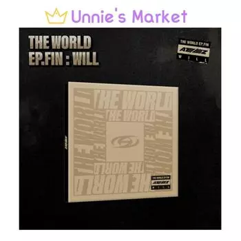 ATEEZ [THE WORLD EP.FIN] : БУДЕТ] Дигипак ВЕР. + Бесплатный подарок RANDOM 1EA